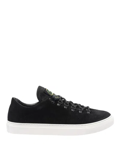 Stone Island Low Top Suede Sneakers