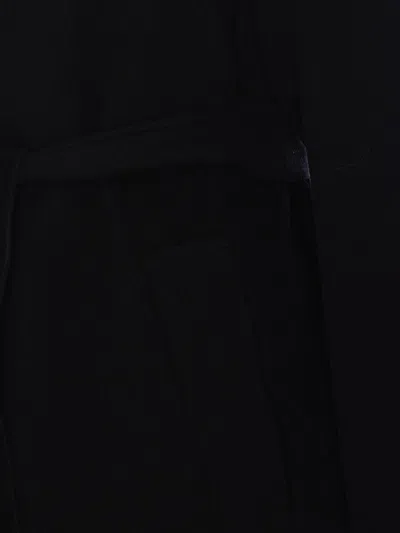 Sportmax Fiore Coat In Black
