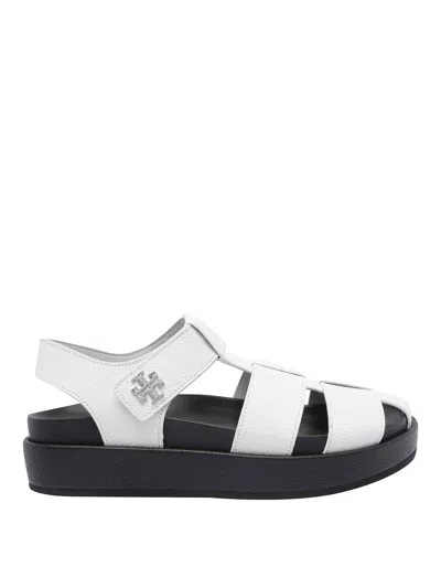 Tory Burch Kira Leather Sport Fisherman Sandals