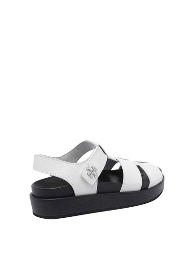 Tory Burch Kira Leather Sport Fisherman Sandals