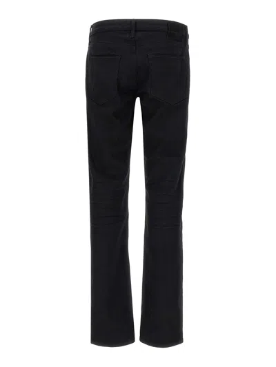 Tom Ford Japanese Cotton Black Denim Jeans In Black