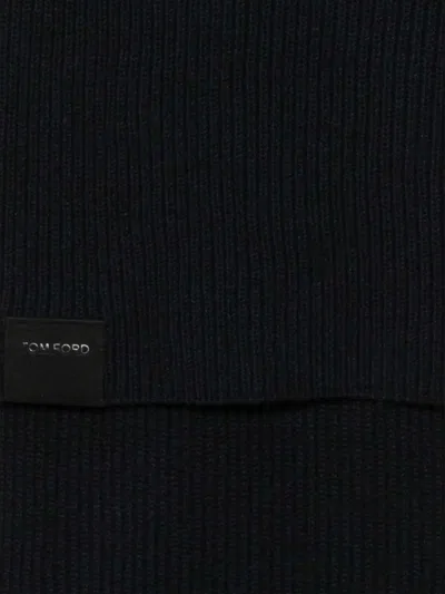 Tom Ford Scarf In Black