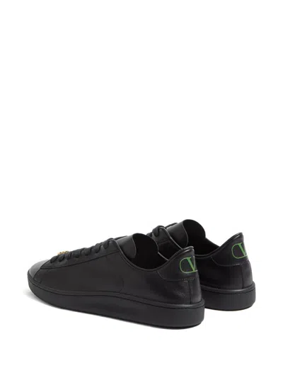 Valentino Royco Signature Brass Vlogo Low-top Sneakers