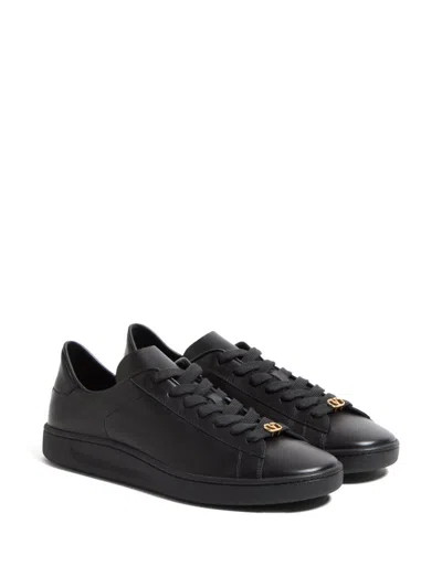 Valentino Royco Signature Brass Vlogo Low-top Sneakers