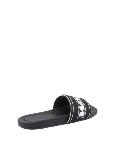 Alexander Wang Logo Pool Slides