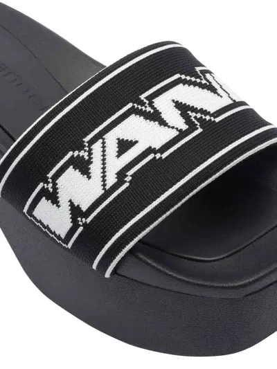 Alexander Wang Chinelas - Negro In Black