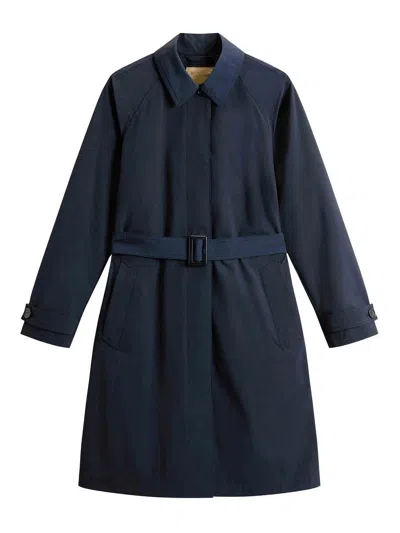 Woolrich Gabardina - Azul In Blue