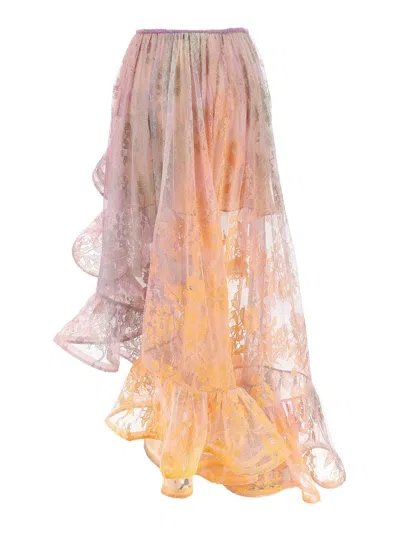 Zimmermann 'dawning Lace Billow' Skirt