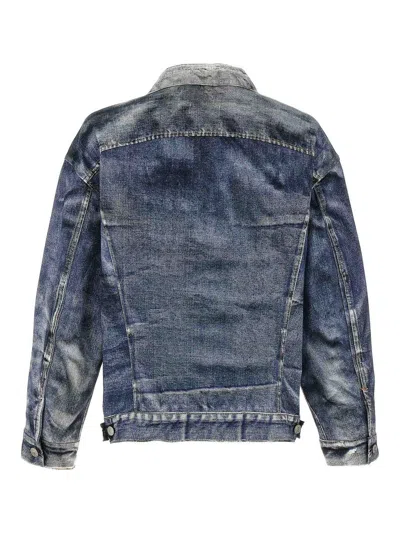Junya Watanabe Levi's® Denim Effect Jacket In Blue