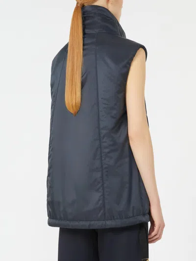 Max Mara The Cube Gilet In Blue