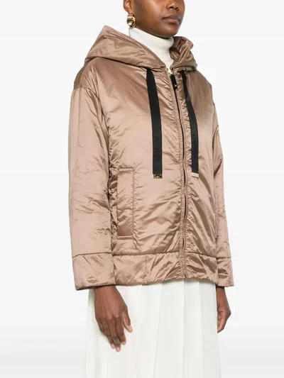 Max Mara The Cube Outerwear In Brown