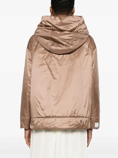Max Mara The Cube Outerwear In Brown