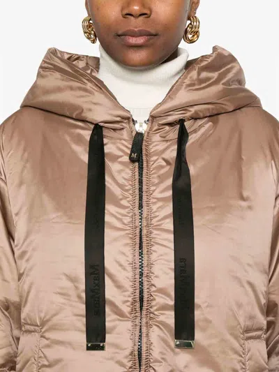 Max Mara The Cube Outerwear In Brown