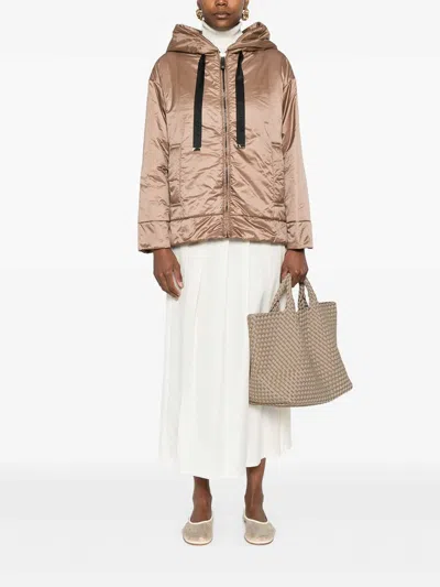 Max Mara The Cube Outerwear In Brown