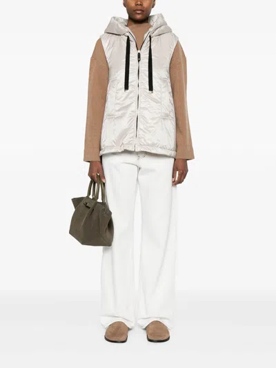 Max Mara The Cube Polyester Jackets In Neutral