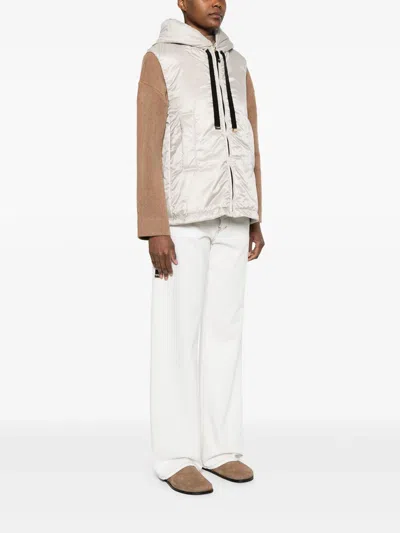 Max Mara The Cube Polyester Jackets In Neutral