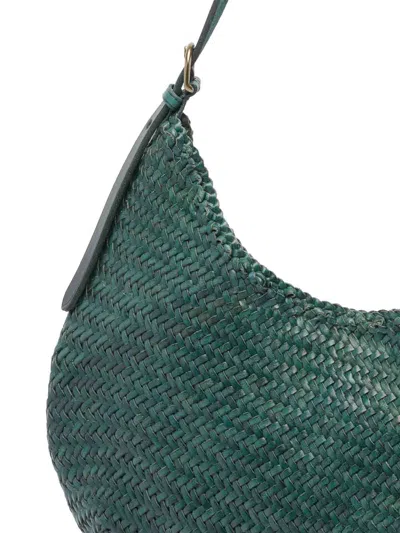 Dragon Diffusion Curved Woven Texture Shoulder Bag