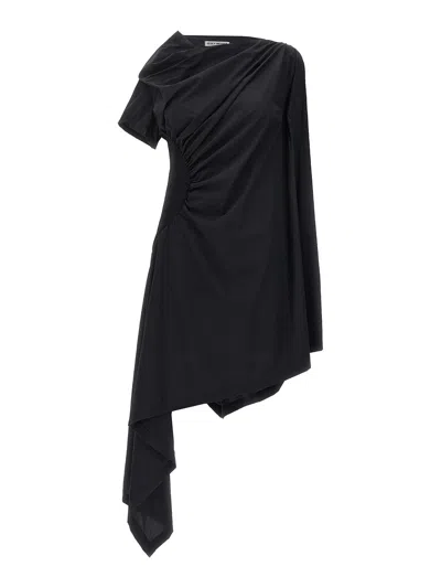 Issey Miyake Eye Of The Bean Dress In Black