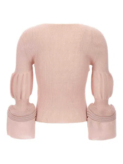 Issey Miyake Pink Assemblage Branch Top