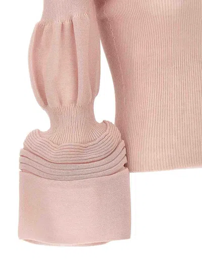 Issey Miyake Pink Assemblage Branch Top