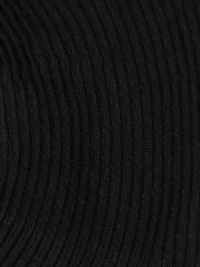 Issey Miyake Basic Madame-t Small Scarves And Foulards Black In Black