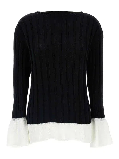 Issey Miyake Behind The Scenes Sweater In Black