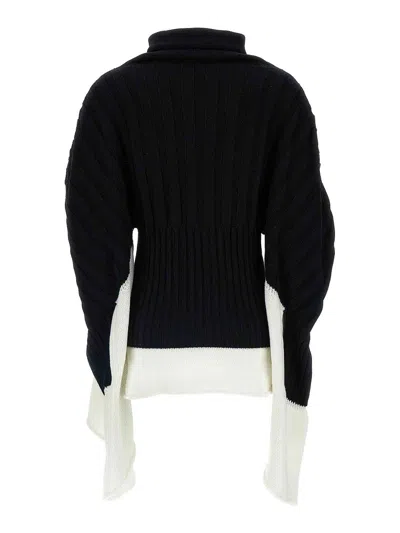 Issey Miyake Behind The Scenes Sweaters And Cardigans Black In Black