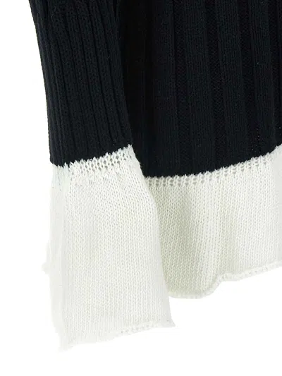 Issey Miyake Behind The Scenes Sweater In Black