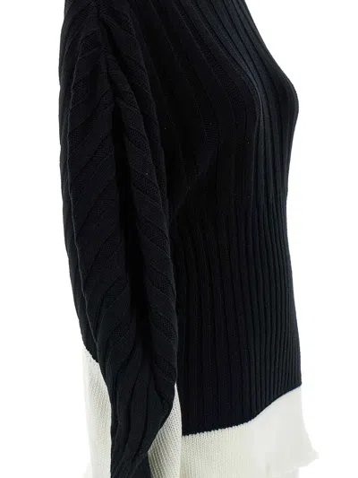 Issey Miyake Behind The Scenes Sweaters And Cardigans Black In Black
