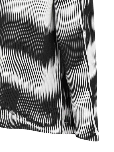 Issey Miyake Sway Pleats Printed Cardigan