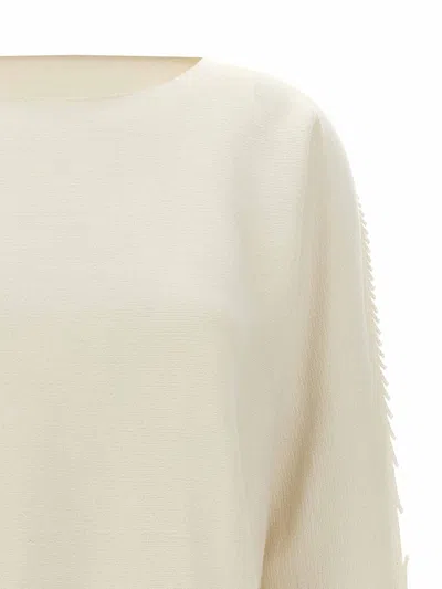 Issey Miyake Campagne Sweaters And Cardigans White