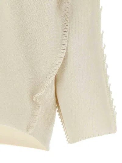 Issey Miyake Campagne Sweaters And Cardigans White