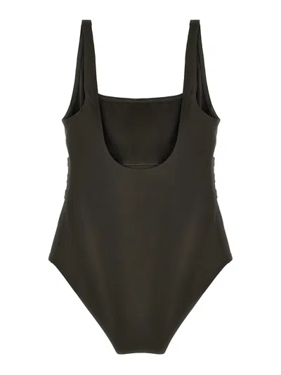 Eres 'asia' One-piece Swimsuit With High-cut Legs In Green