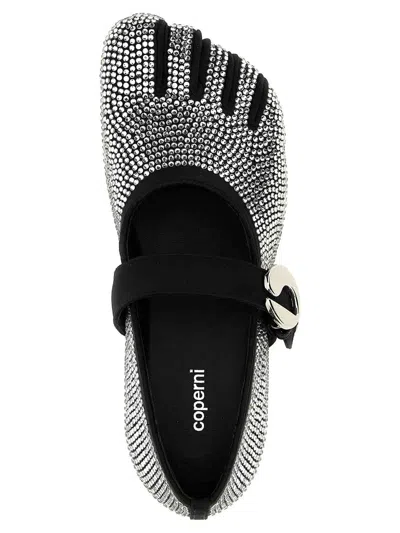 Coperni Five-toe Ballet Flats In Black