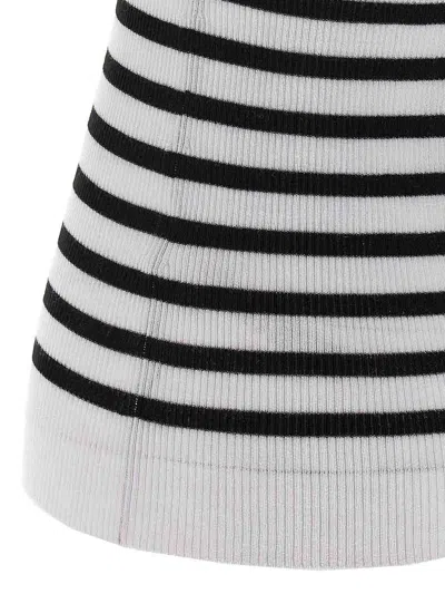 Khaite Striped Sleeveless Top