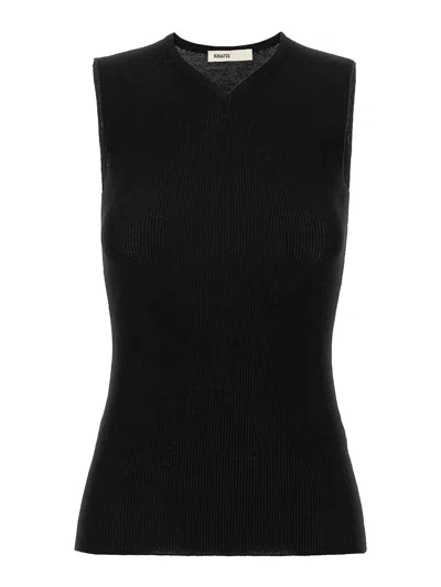 Khaite Renato Top In Black
