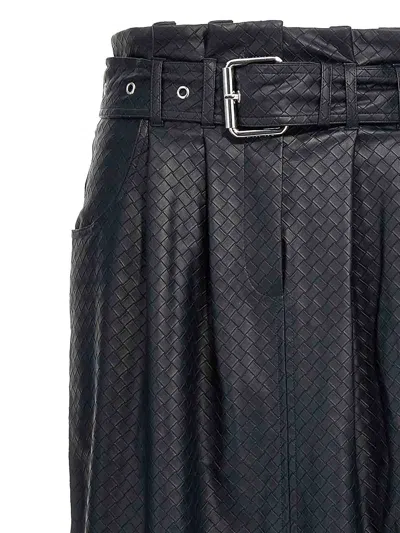 Rotate Birger Christensen Midi Paper Waist Skirt