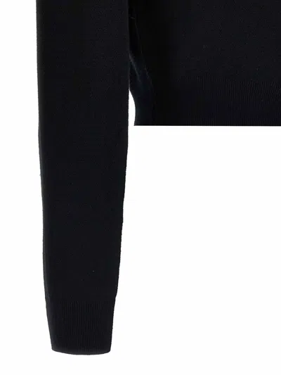 Rotate Birger Christensen Firm Knit Cardigan In Black