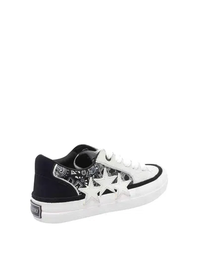 Amiri Sunset Skate Paisley-printed Suede Sneakers