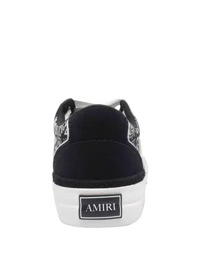 Amiri Sunset Skate Paisley-printed Suede Sneakers
