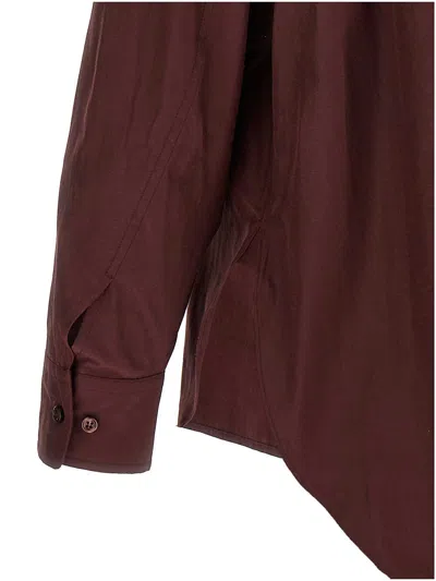 The Andamane Cotton Sweater In Clothing In Burgundy
