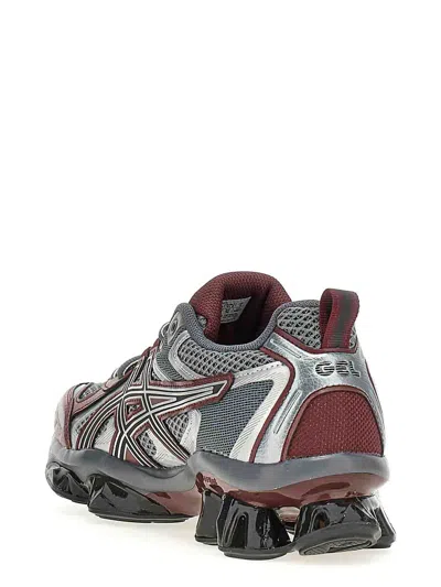 Asics Multicolor Mesh And Rubber Gel Quantum Kinetic Sneakers