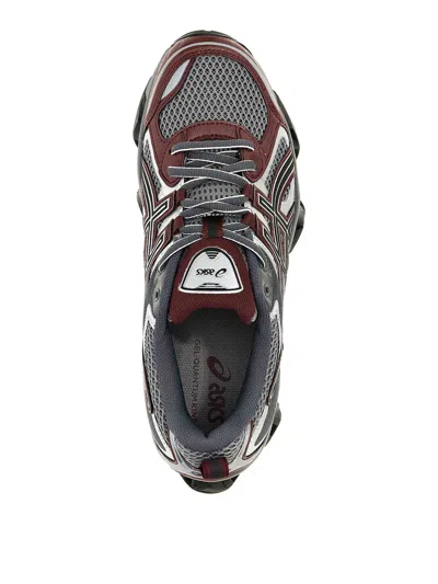 Asics Multicolor Mesh And Rubber Gel Quantum Kinetic Sneakers