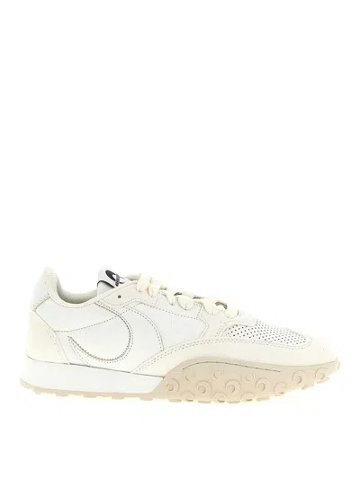 Marine Serre Ms Rise Sneakers In White
