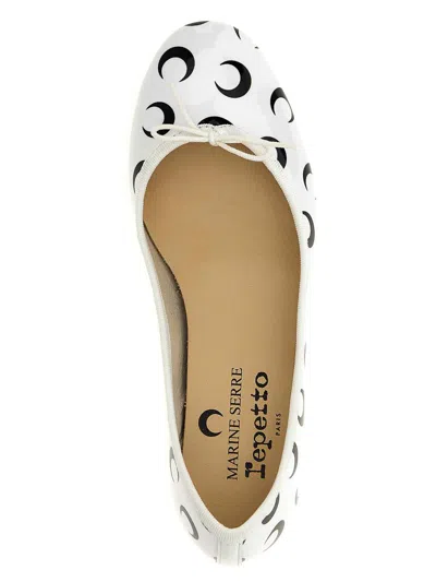 Marine Serre Ballet Flats  X Repetto