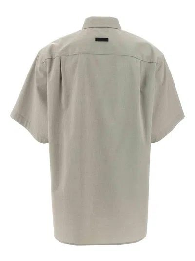 Fear Of God Oxford Shirt In Green