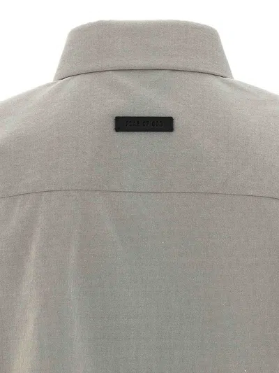 Fear Of God Oxford Shirt In Green