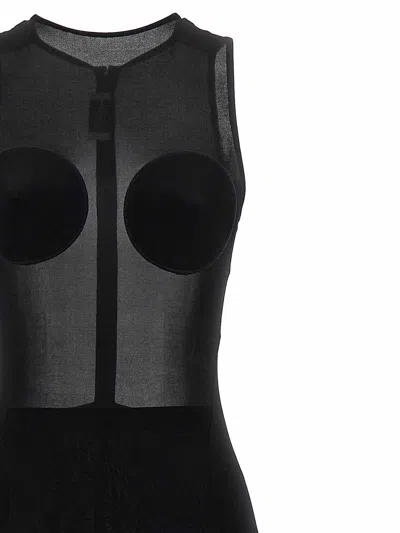 Jean Paul Gaultier Dress In Black