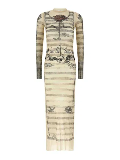 Jean Paul Gaultier Multicolor Tulle Dress