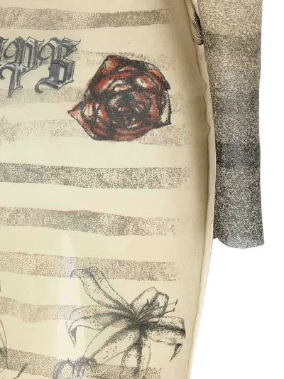 Jean Paul Gaultier Multicolor Tulle Dress